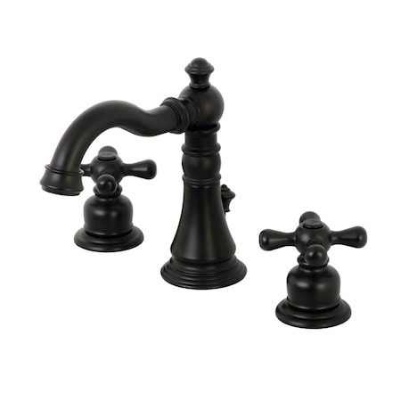 Fauceture FSC1970AX American Classic 8" Widespread Bathroom Faucet, Matte Black FSC1970AX
